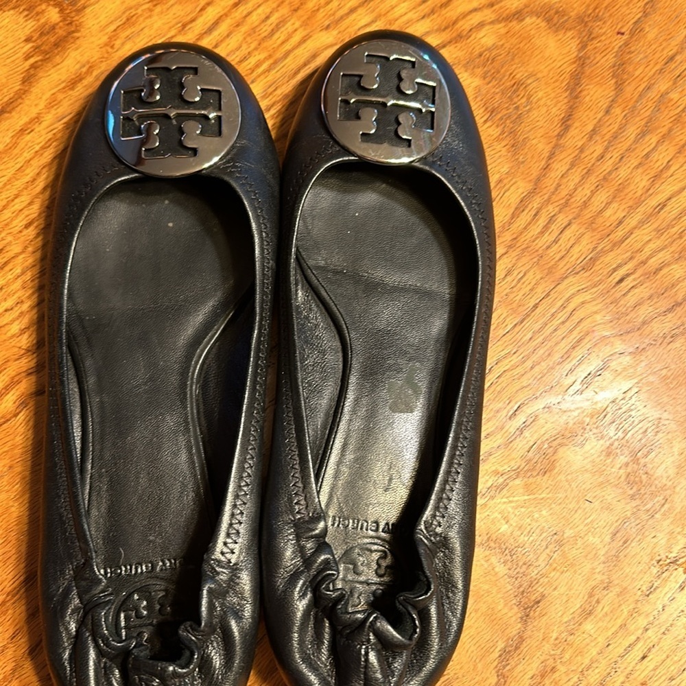 Tory Burch Women’s Elastic Ballet Black Size 10